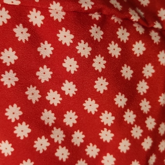 Floral Polka Dot Crop Top - Picture 4 of 6